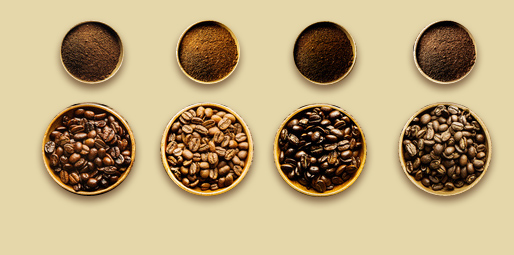 Große Vielfalt an verschiedensten Kaffeesorten